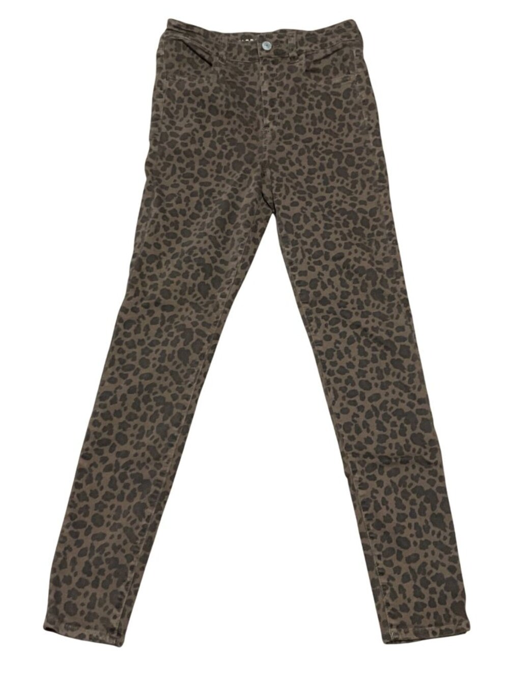 American Eagle Leopard Print Super Hi-Rise Jegging Sz 4 Ne(X)t Level Stretch